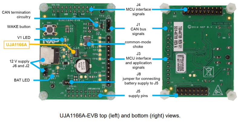 NXP Semiconductors UJA116xA评估板